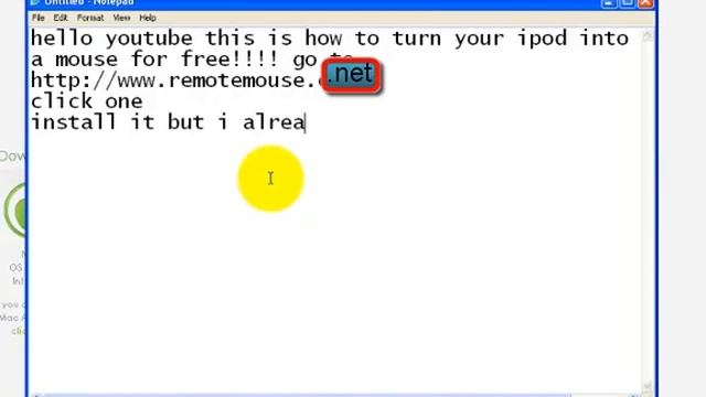 how to make your ipod-iphone-ipad a mouse on a mac or windows computer смотреть онлайн