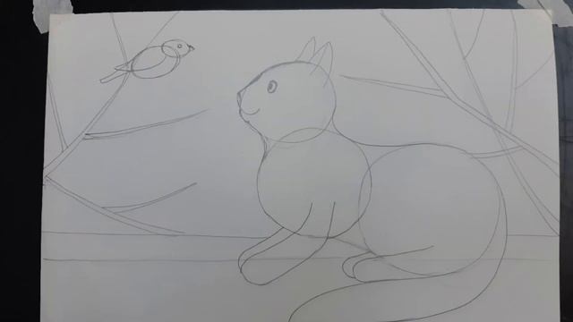 На подоконнике. Часть 1. Гуашь. Для детей 7-8 лет. РЭР. Преподаватель Тулинова О.С. смотреть онлайн