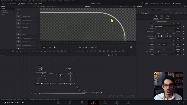 🔥GLASS EFFECT in DaVinci Resolve 18.6 смотреть онлайн