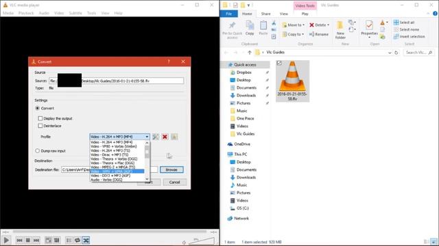 VLC Media Player Tutorial: How To Convert Video/Audio For Free смотреть онлайн
