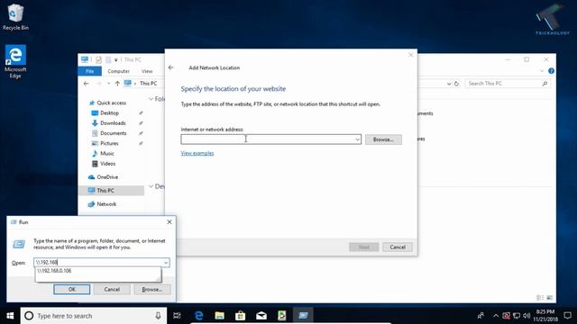 How to Map a Network Drive in Windows 10 смотреть онлайн