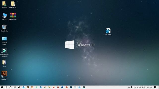 How to Enable/Restore "Open command prompt window here" in right click Context Menu in windows 10 смотреть онлайн