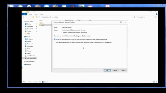 Setting up Mandatory Profile in Windows Server 2019 смотреть онлайн