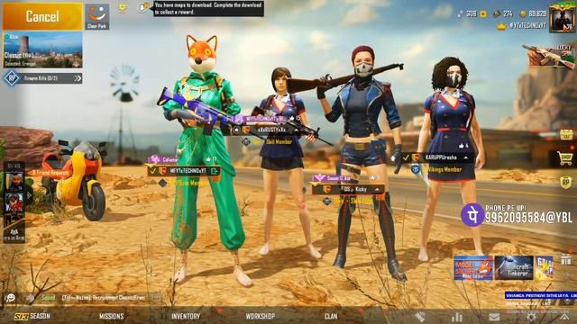 PUBG Mobile Live Rush Gameplay x Team MFYT X TECHNO Live смотреть онлайн