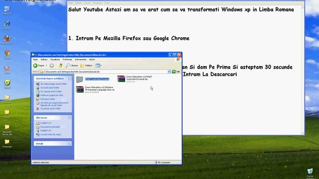 Cum sa va Transformati Windows Xp In Limba Romana смотреть онлайн