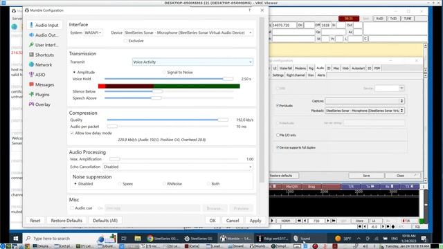 Mumble - using the new SteelSeries Sonar Virtual Audio Device for input: LIVE demo with FLdigi Mors смотреть онлайн