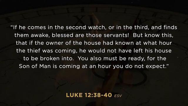 Any Moment Now | Mike Castelli | Time To Burn | 1 Thessalonians 5:1-11 смотреть онлайн