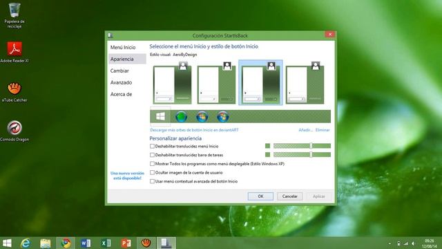 Como poner el menú de inicio clásico en Windows 8.1 смотреть онлайн