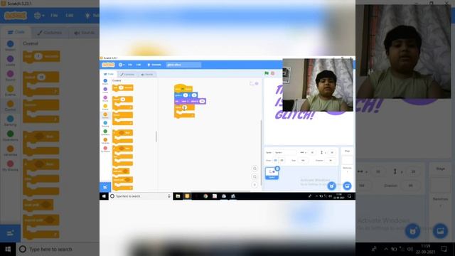 How to make a glitch effect in scratch 3.0 most glicher tutorial [ Aryan's Pivot Animations ] смотреть онлайн