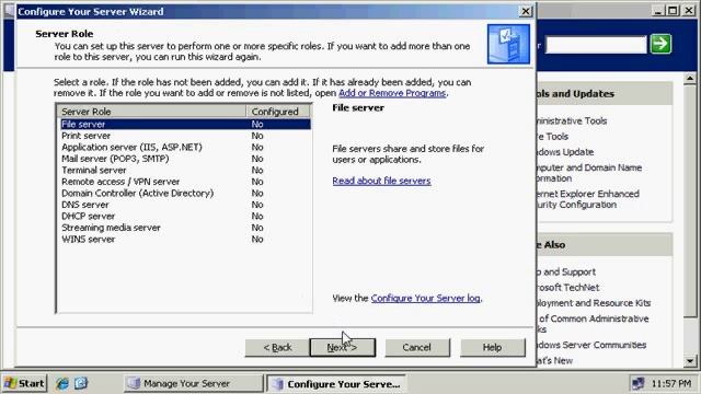 Windows 2003 Server - File Server смотреть онлайн
