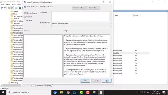How to Permanently Disable Windows Defender In Windows 10 or 11 (2022) смотреть онлайн