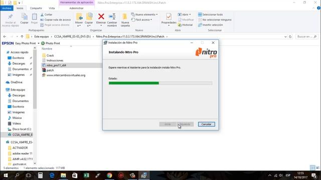 INSTALACIÓN DE PROGRAMA NITRO PRO ENTERPRISE V 11, X64 смотреть онлайн
