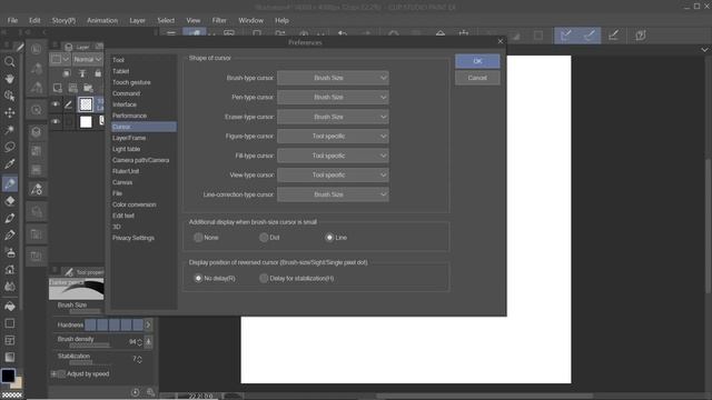 How to disable the little circle (cursor) in Clip Studio Paint (tutorial) смотреть онлайн