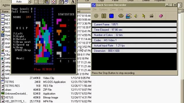 Screen Recording on Windows 98 смотреть онлайн