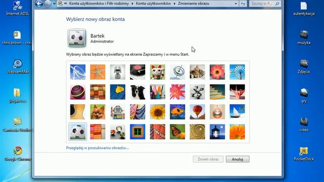 jak zmienić obraz twojego konta w Windows 7 смотреть онлайн