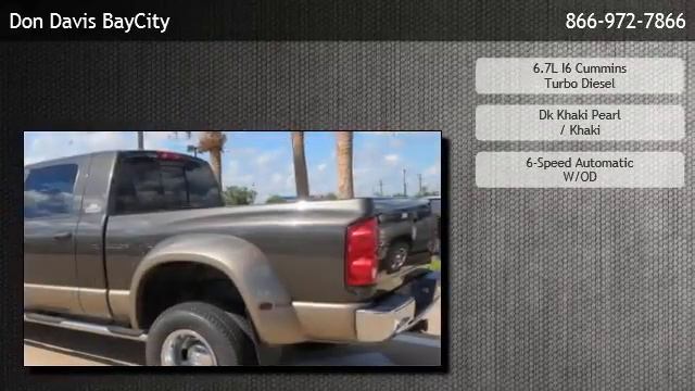 2008 Dodge Ram 3500 4WD Mega Cab 6.3 Ft Box Laramie - Houston смотреть онлайн