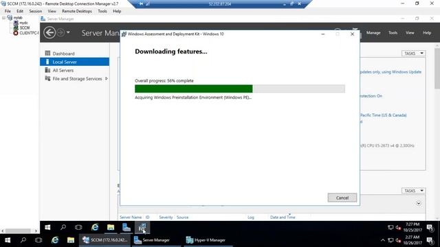SCCM 1702 Step by Step Installation Part 1 of 2 смотреть онлайн