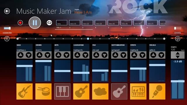 Music Maker Jam App On Windows 8 | Projekt: Here I Am смотреть онлайн
