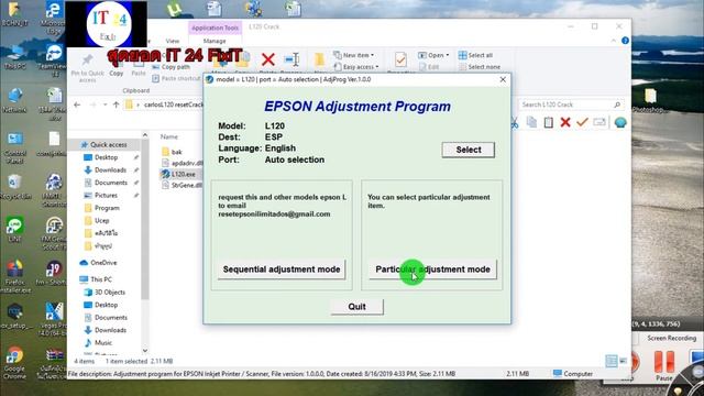 วิธีแก้ซับหมึกเต็ม Printer Epson L120+ โปรแกรมง่าย ใครก็ทำได้ (Reset Couter) смотреть онлайн