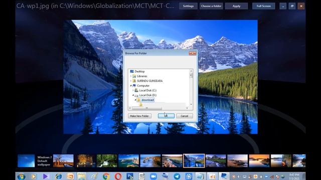 Change your Lock screen Windows 7/windows 7/lock screen changer/ смотреть онлайн