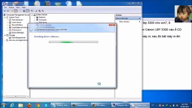 Cài máy in Canon LBP 3300 cho win 7 32bit смотреть онлайн