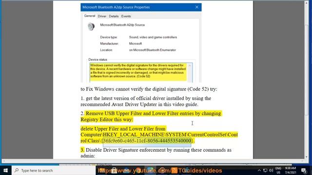 Fix Windows cannot verify the digital signature (Code 52) on Windows 11/10 смотреть онлайн