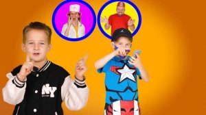 Синий трактор учит профессии.