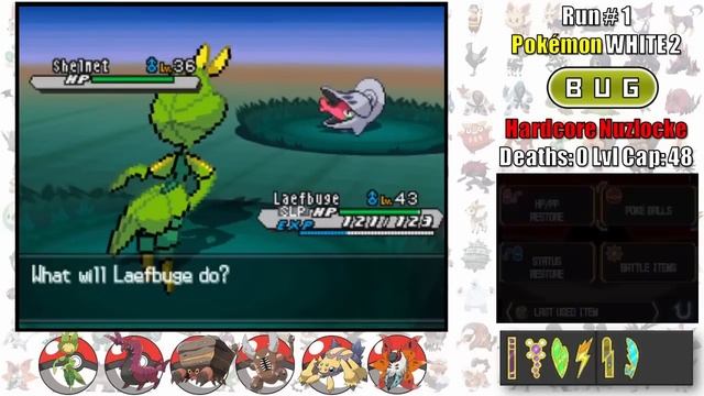 My First EVER playthrough of Pokémon White 2 with only Bugs and Hardcore Nuzlocke rules! смотреть онлайн