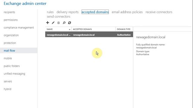 Going through Exchange 2013 Admin Center смотреть онлайн