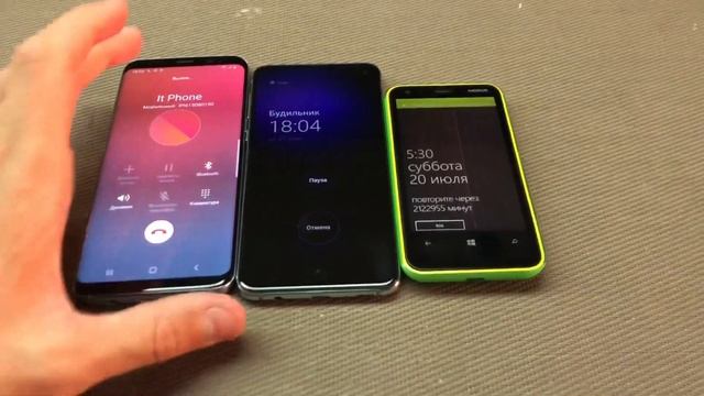 Outgoing Call & Alarm clock Nokia Lumia Guess & Samsung s10 s8 смотреть онлайн
