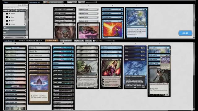 LISTEN FOR THE ECHO! Legacy Dimir Echo of Eons Combo Scam. Bowmaster Wheels with Dark Ritual MTG смотреть онлайн
