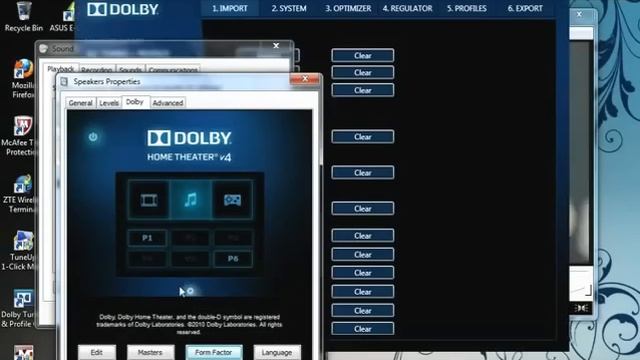 Dolby Home Theater 4 Testing on PC ! смотреть онлайн