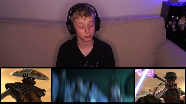 Star Wars - The Clone Wars (Bounty Hunters) LEWIS FIRST TIME WATCHING REACTION! смотреть онлайн