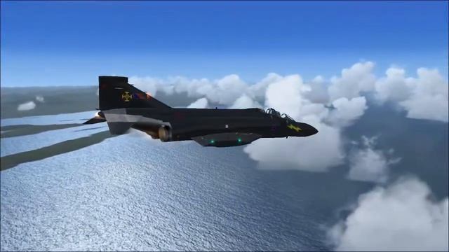 FSX IRIS Phantom F-4G смотреть онлайн