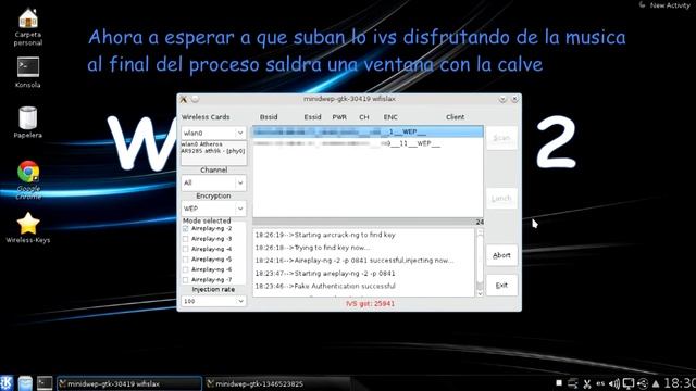 Contraseñas WEP con Minidwep gtk en Wifislax 4.2 смотреть онлайн