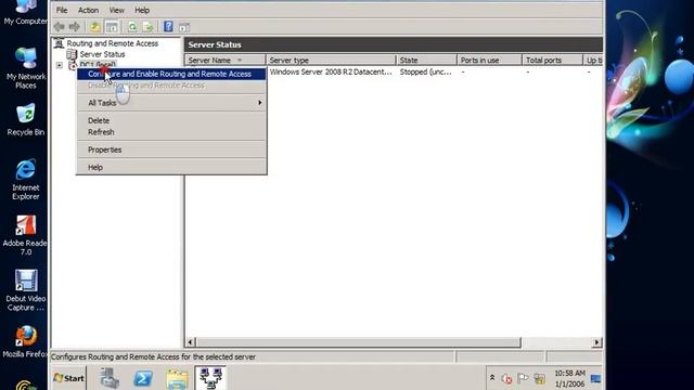 How to configure NAT on server 2008R2 смотреть онлайн