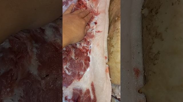 вот какое настоящее деревенское мясо!