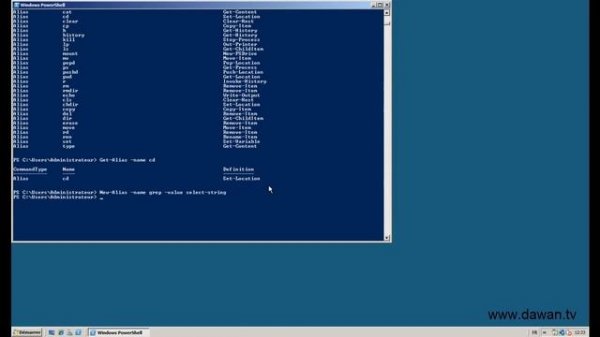 Windows Powershell : Alias