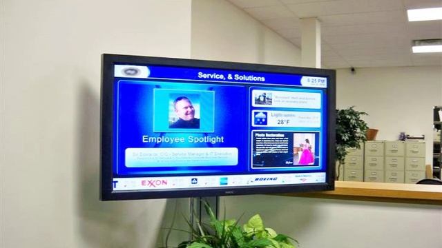 Workplace Digital Bulletin board, case study смотреть онлайн