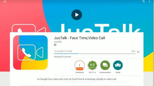 Download justalk for Windows 10/8.1/8/7 PC смотреть онлайн
