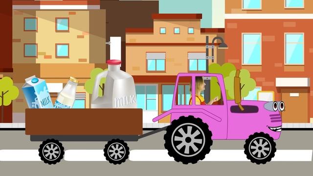 Левий Лев - песенка трактор едет далеко. смотреть онлайн