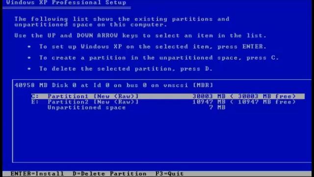 windows xp installation смотреть онлайн