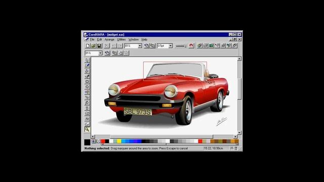 Original CorelXARA demo video смотреть онлайн