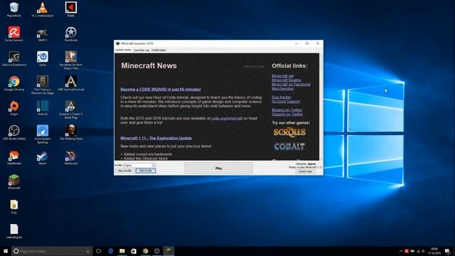 MINECRAFT (1.11) WINDOWS 10 RUCKELT || LÄUFT NICHT || LÖSUNG / TUTORIAL || GERMAN/DEUTSCH смотреть онлайн