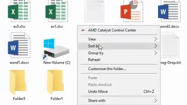 How to arrange or sort file and folders in Windows смотреть онлайн
