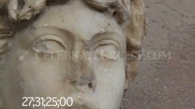 0430 Marble statue of the Greek god Hermes (Roman: Mercury) смотреть онлайн