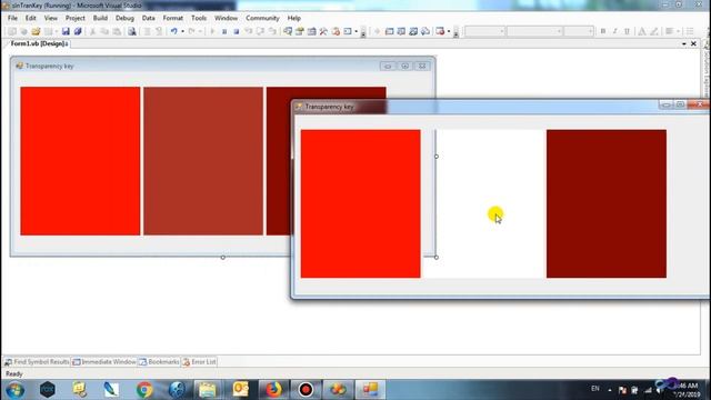How to transparent part of form in Visual Basic.Net смотреть онлайн