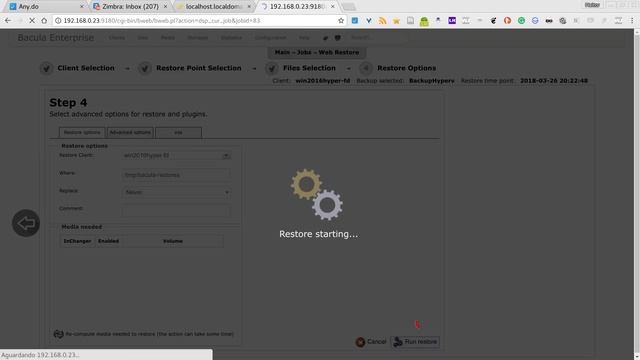 Hyper-v VM Backup with Enterprise Bacula 8.8.3 смотреть онлайн