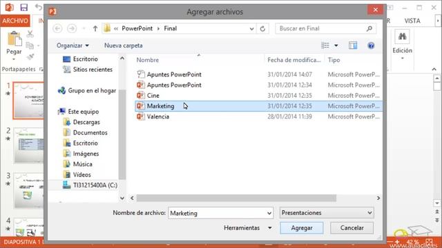 Curso de PowerPoint 2013. 16. Publicar una presentación. смотреть онлайн