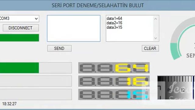 C# SERİAL PORT DATA TRANSCEİVER PROGRAM TEST FİNAL (AT THE MOMENT) смотреть онлайн